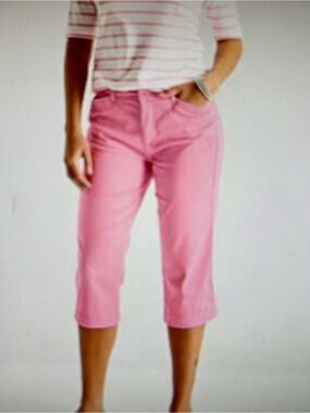 LOFT Blush Pink “The Riveria” Cropped Pants. Size 14. NWTGS